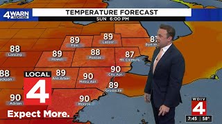 Metro Detroit Weather Forecast Sept. 2, 2023 -- 7 A.m. Update
