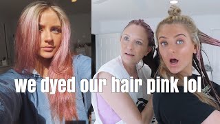 dying my hair PINK...// l'oreal colorista by X 5,802 views 4 years ago 8 minutes, 22 seconds