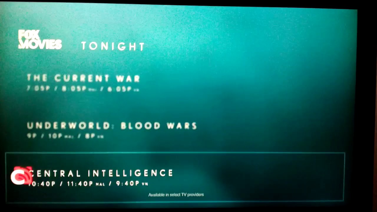 Fox Movies Network Asia - Tonight's Schedule (03/29/20) - YouTube