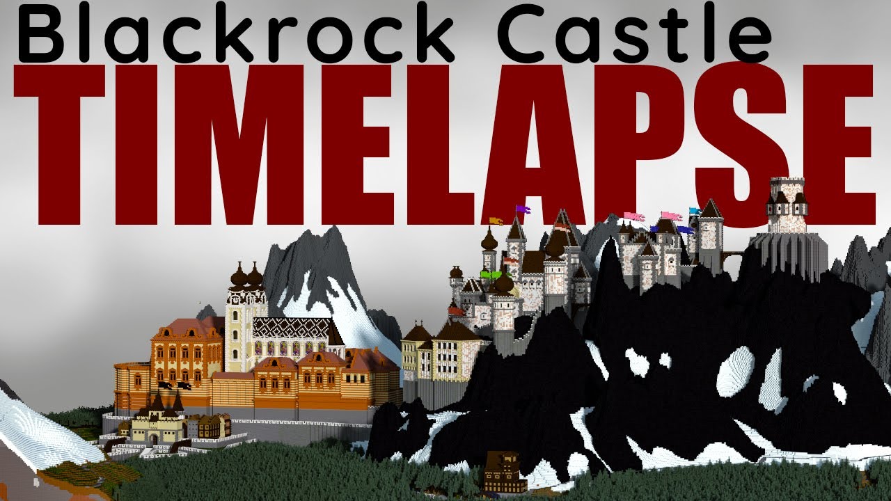 Epic Minecraft Castle Timelapse [ Blackrock Castle ] (4K/60fps) - YouTube