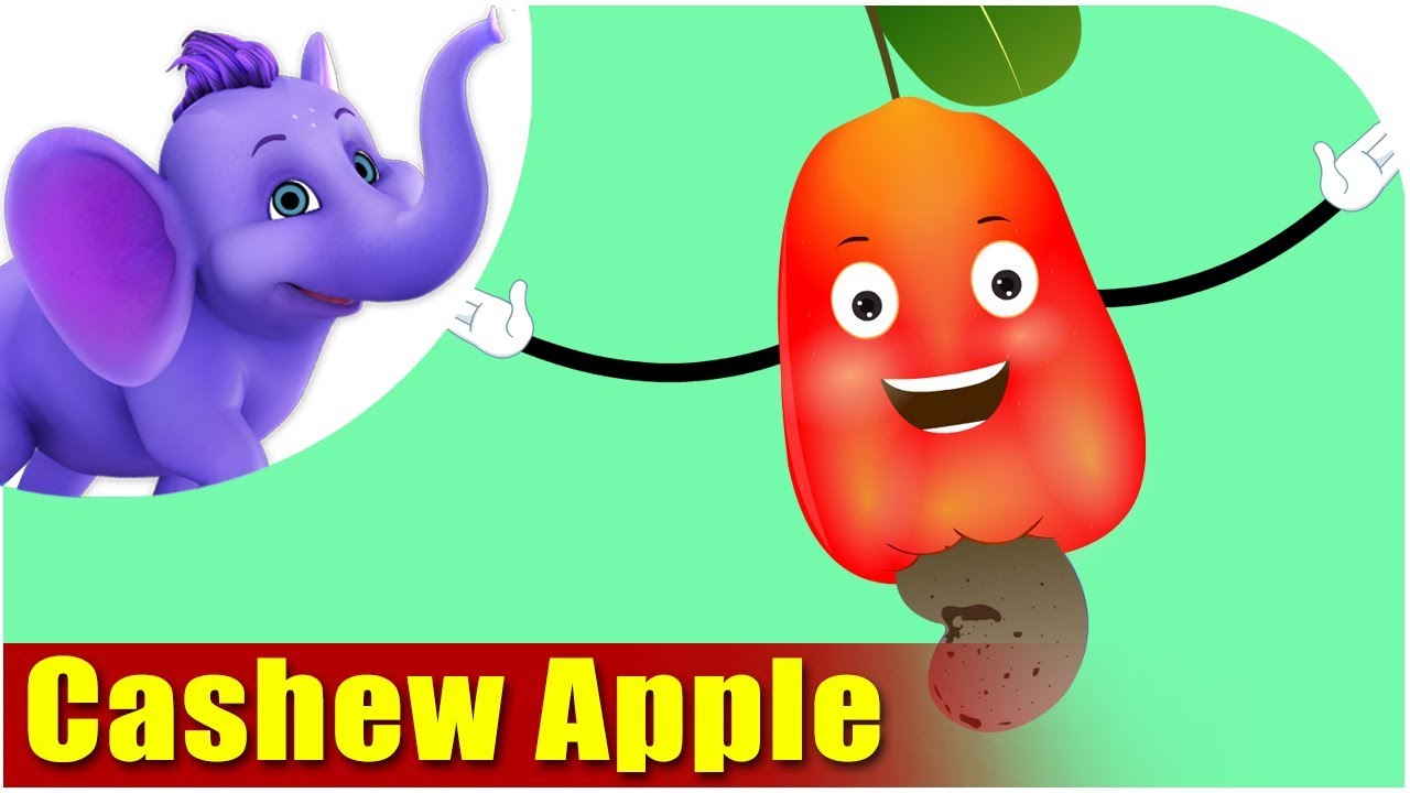 Cashew Apple Fruit Rhyme in Ultra HD (4K) YouTube