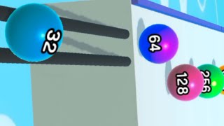 Ball Run 2048 Pro Gamer Gameplay- All Levels Video Games level 24-25 | Game A95ZXI screenshot 5