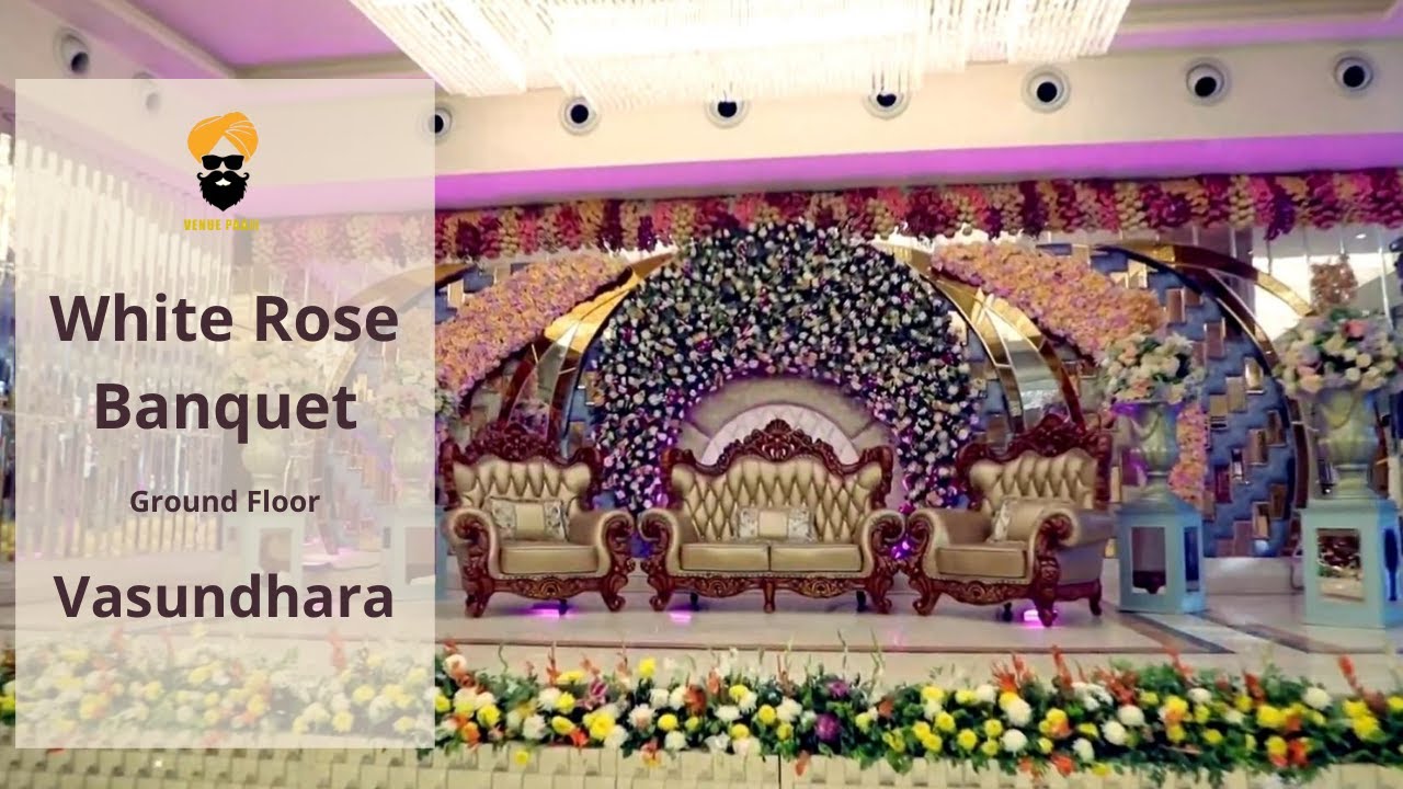 White Rose Banquets Ground Floor | Banquet Hall in Vasundhara, Vaishali | Venue Paaji [Banquet]