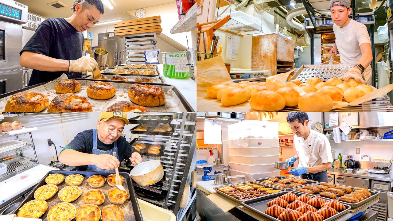 Uskomaton leivänteko 4 japanilaiselta leipurilta – Päivä leipomossa