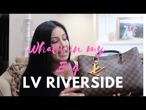 Unboxing LOUIS VUITTON LV Riverside N40052 Lie de Vin Pink Red