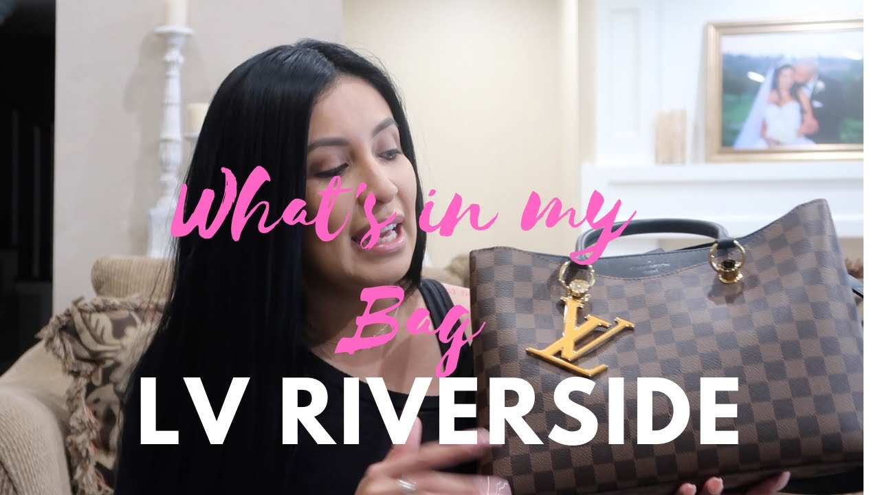 LOUIS VUITTON - RIVERSIDE (fits a 13 laptop) - What's in my bag