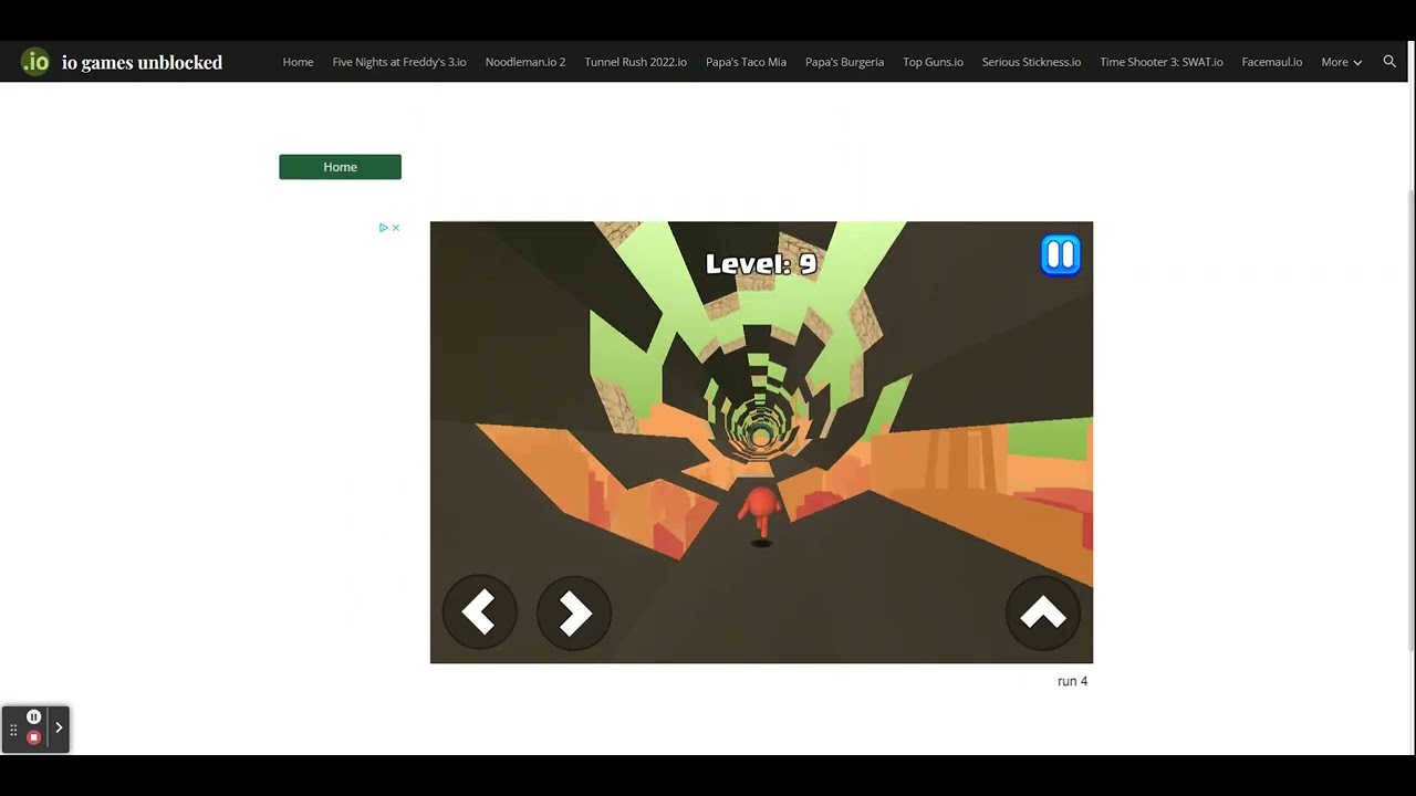 io games unblocked - run 4.io