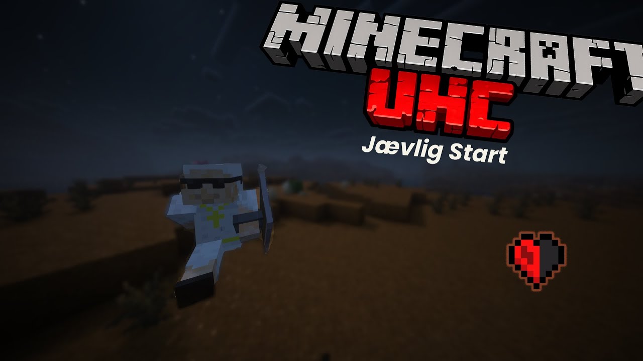 Dette gikk galt med én gang… | Minecraft UHC Ep.1