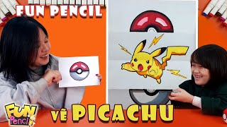 Vẽ Picachu & Bóng Pokemon