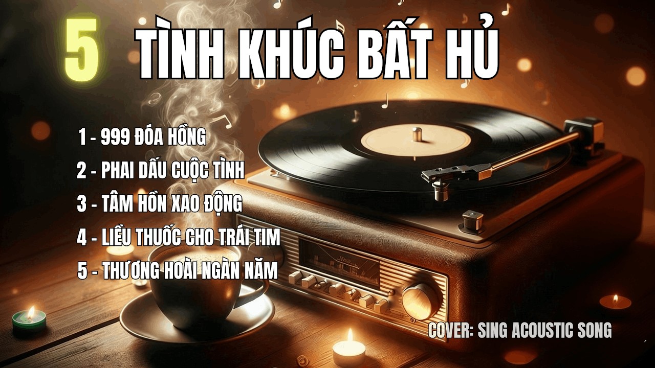 TUYỂN TẬP 5 TÌNH KHÚC BẤT HỦ 7x 8x |SING ACOUSTIC SONG
