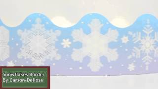 Snowflakes Border by Carson-Dellosa CD1225