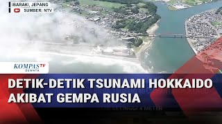 Dampak Gempa Rusia, Begini Detik-Detik Tsunami Hantam Pantai di Hokkaido Jepang