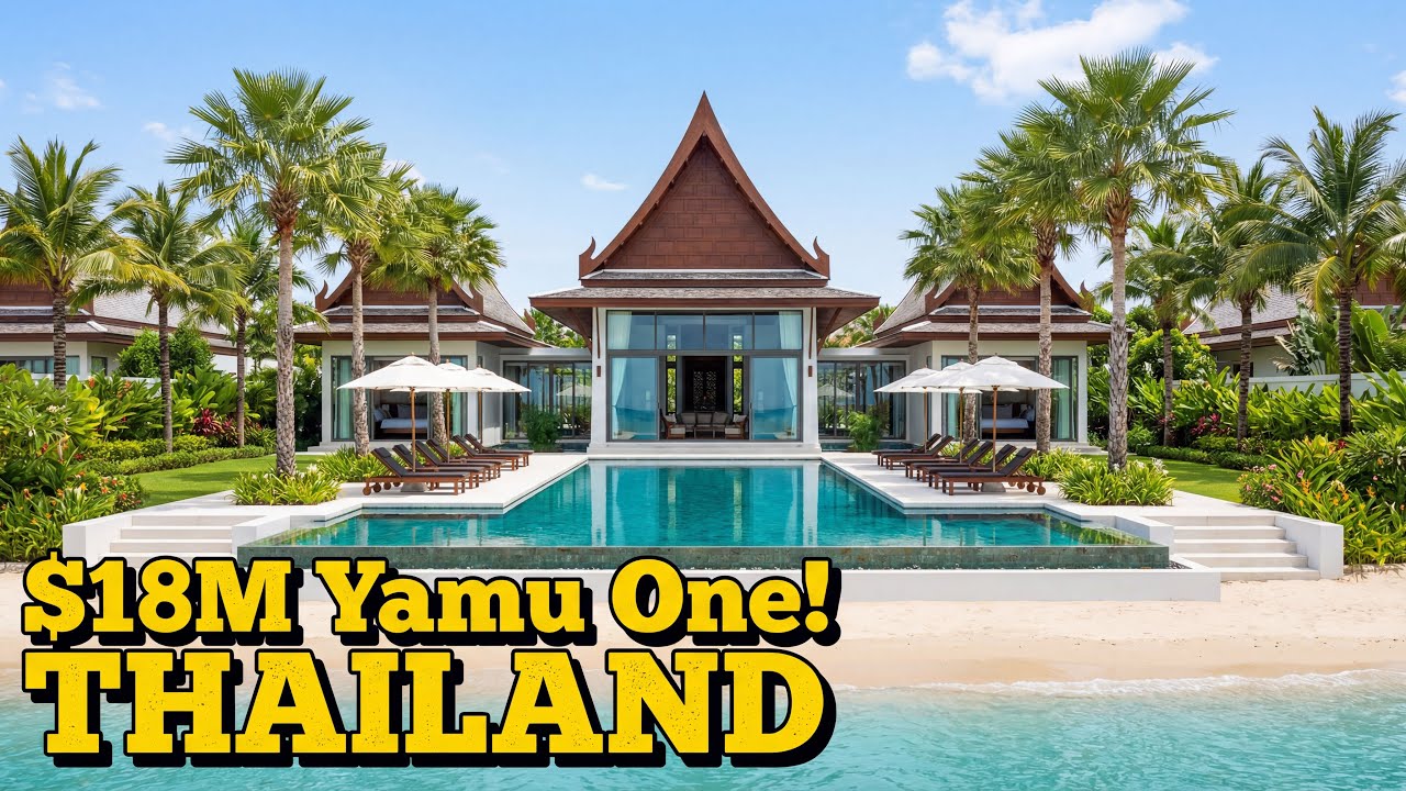 Inside Thailand's $18M Beachfront MegaMansion | Yamu One Phuket 