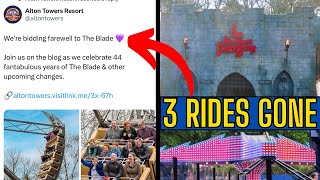 The Blade And More REMOVED From Alton Towers