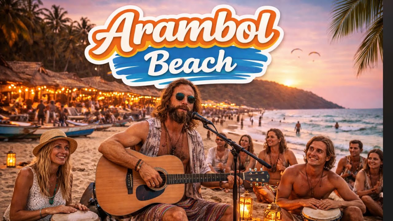 Arambol Beach | 60 Day’s Challenge of Uploading Daily Video’s on Goa | Vibe Check at Arambol Beach |