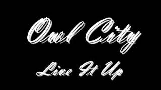 Owl City - Live It Up (Lyrics)