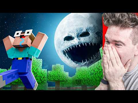KSIĘŻYC SIE BUDZI PRANK na WIDZU | Minecaft Extreme