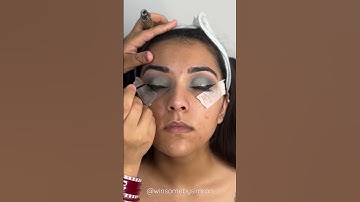 Easy Eye Makeup Tutorial 💙 #winsomebysimran #eyemakeuptutorial
