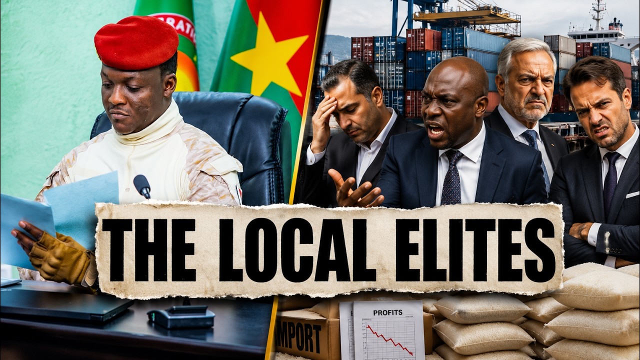 AES: Ɔman Panin Ibrahim Traoré Banned All Rice Imports &  The Local Elites Are ENRAGED