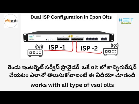 Step-by-Step GPON OLT Configuration Tutorial in Telugu