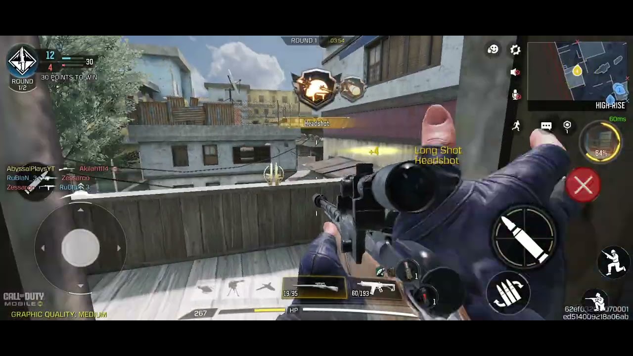 Call of Duty mobile: Casual play(Nuke) plus ranked play