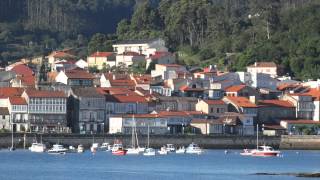 Playa y puerto de Cee