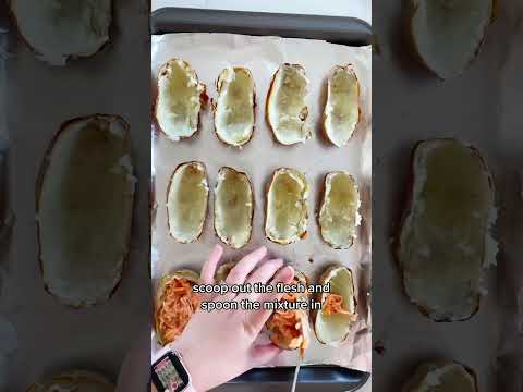 Buffalo Chicken Potato Skins - Perfect Game Day Appetizer