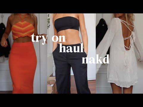 try on HAUL NAKD :) - YouTube