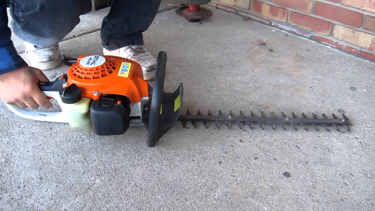 Stihl HS 45 18" Hedge Trimmer americanwisebuys.com - YouTube