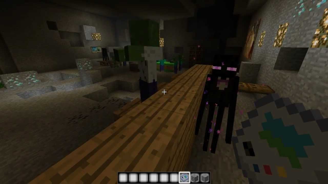 Mob Saloon in real Minecraft (Based on Slamacow's 