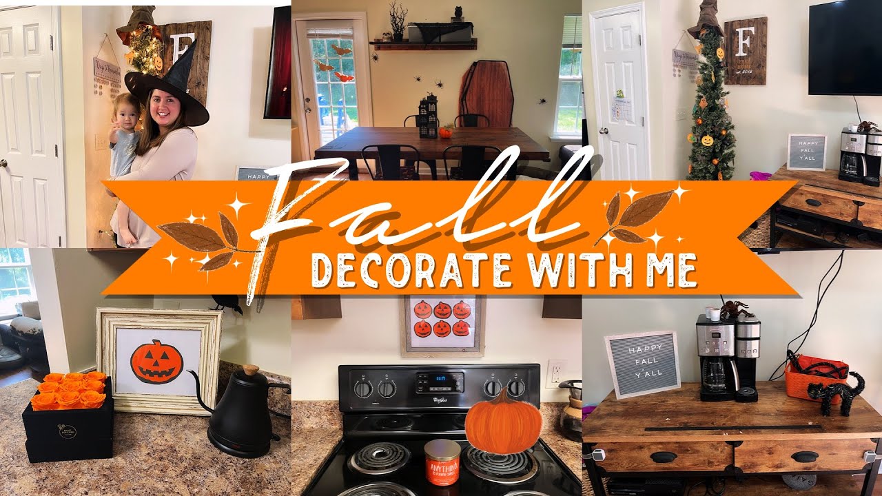New Fall Decorate With Me 2022 // Fall Toddler Recipe + Crafts // Rose