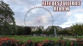 Fete des Tuileries Review, Paris Summer Carnival | France's 2nd Highest Attended Fair