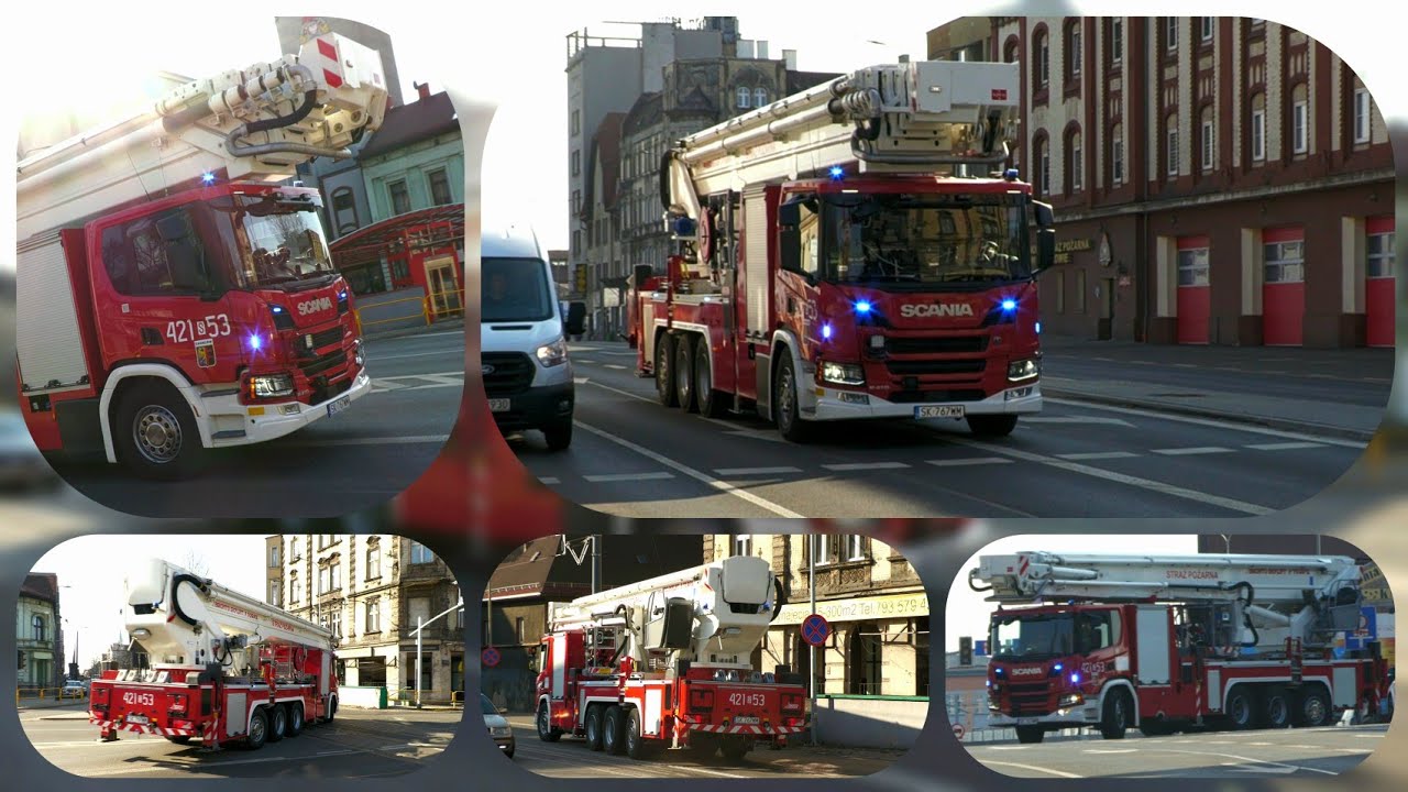 🚨[HIT !  RZADKOŚĆ ! ] ALARMOWO   421[S]53 - SCH 68 Scania P410/Bronto Skylift – JRG Chorzów🚨