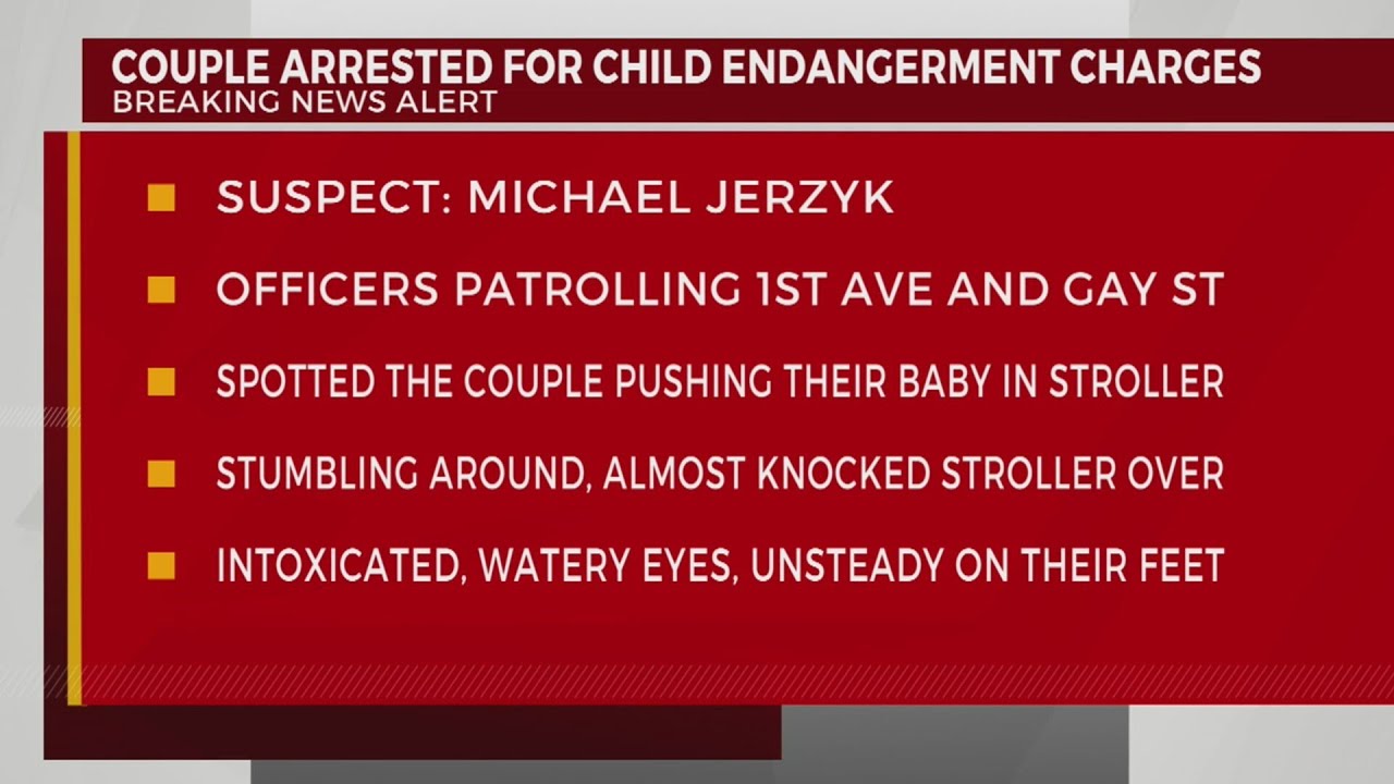 Couple charged with child endangerment - YouTube