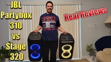 Who Will Win? JBL Partybox 310 VS Stage 320 Portable Party Speakers