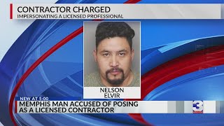 Memphis man accused of posing as licensed contractor