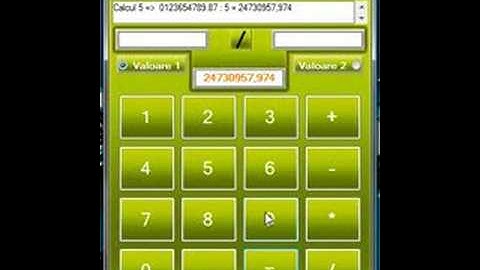 Calculator in Visual Basic 2008