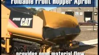 CAT AP600D ASPHALT PAVER 1:50　アスファルトフィニッ 1/50 Cat AP600F Asphalt Paver - Dalton's Farm Toys