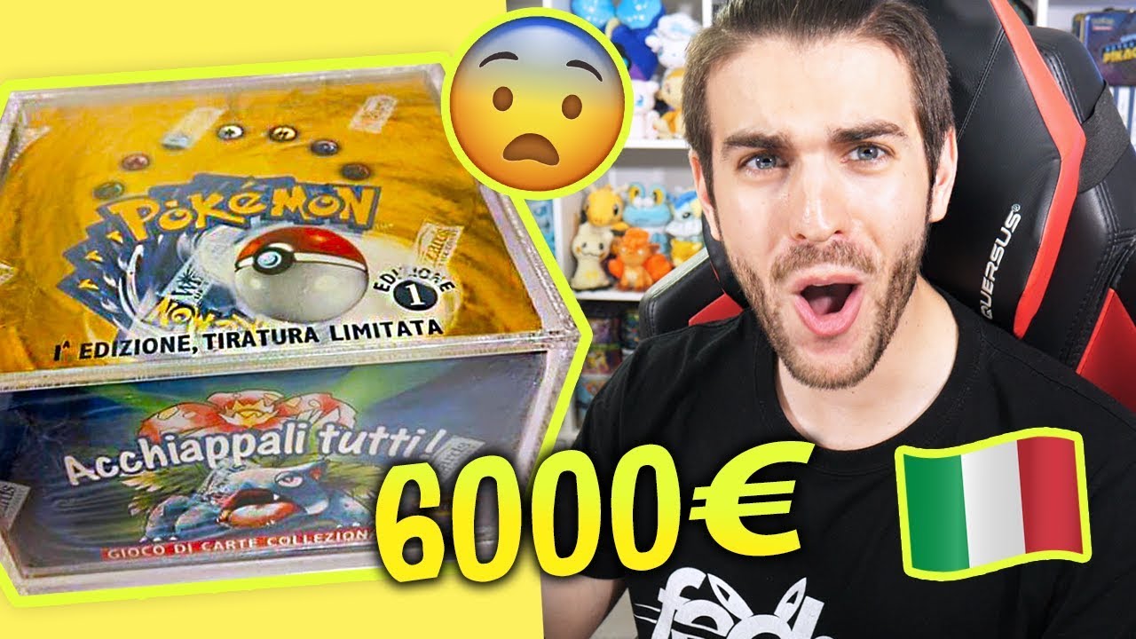 Quanto COSTA la tua COLLEZIONE? #2 - 6000€ di BOX POKEMON SET BASE ...