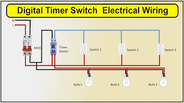 How To Make Digital Timer Switch Electrical Wiring Diagram | mechanical timer
