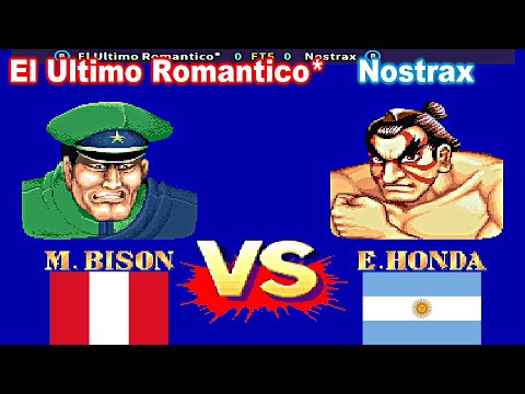 Street Fighter II': Champion Edition - El Ultimo Romantico* vs Nostrax FT5 [Rematch]