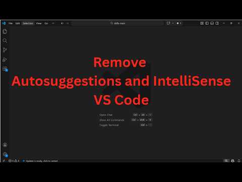 Remove Autosuggestions and IntelliSense in VS Code