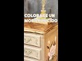 #shorts Colorare mobile in legno lucido senza primer! Chalk Paint per il DIY® Elisa & Magic Paint