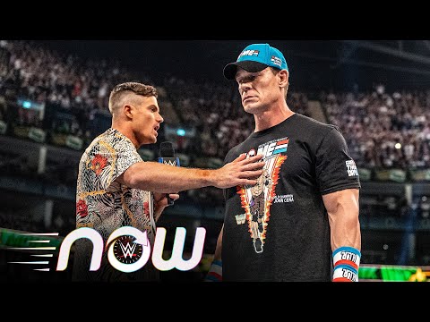 John Cena heads to the hot seat on “The Grayson Waller Effect”: WWE Now, September 15, 2023