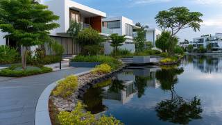 Luxury Riverfront Living | Tour This Beautiful Modern Waterfront Dream Home