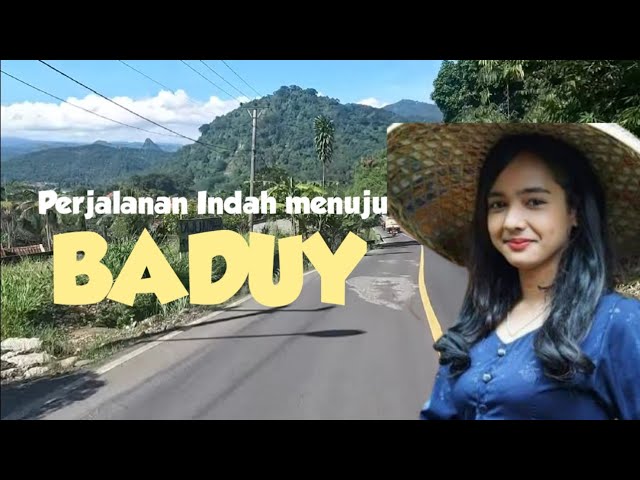 Perjalanan ke SUKU BADUY  banten ciboleger ( urang kanekes badui episode 1 ) Jalan ke Baduy MOTOVLOG class=