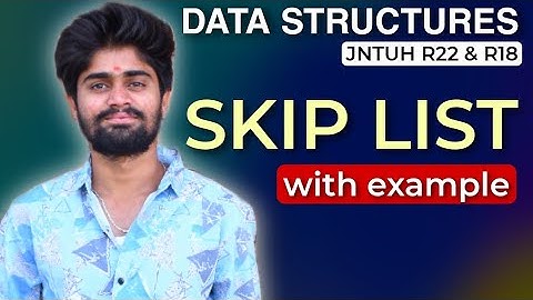 How is  Skip list implemented in data structures | JNTUH R22 & R18 | CodingFataka | Data Structures