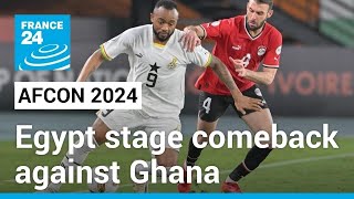 AFCON 2024: Egypt stage comeback to claim point against Ghana, Nigeria stun hosts Ivory Coast