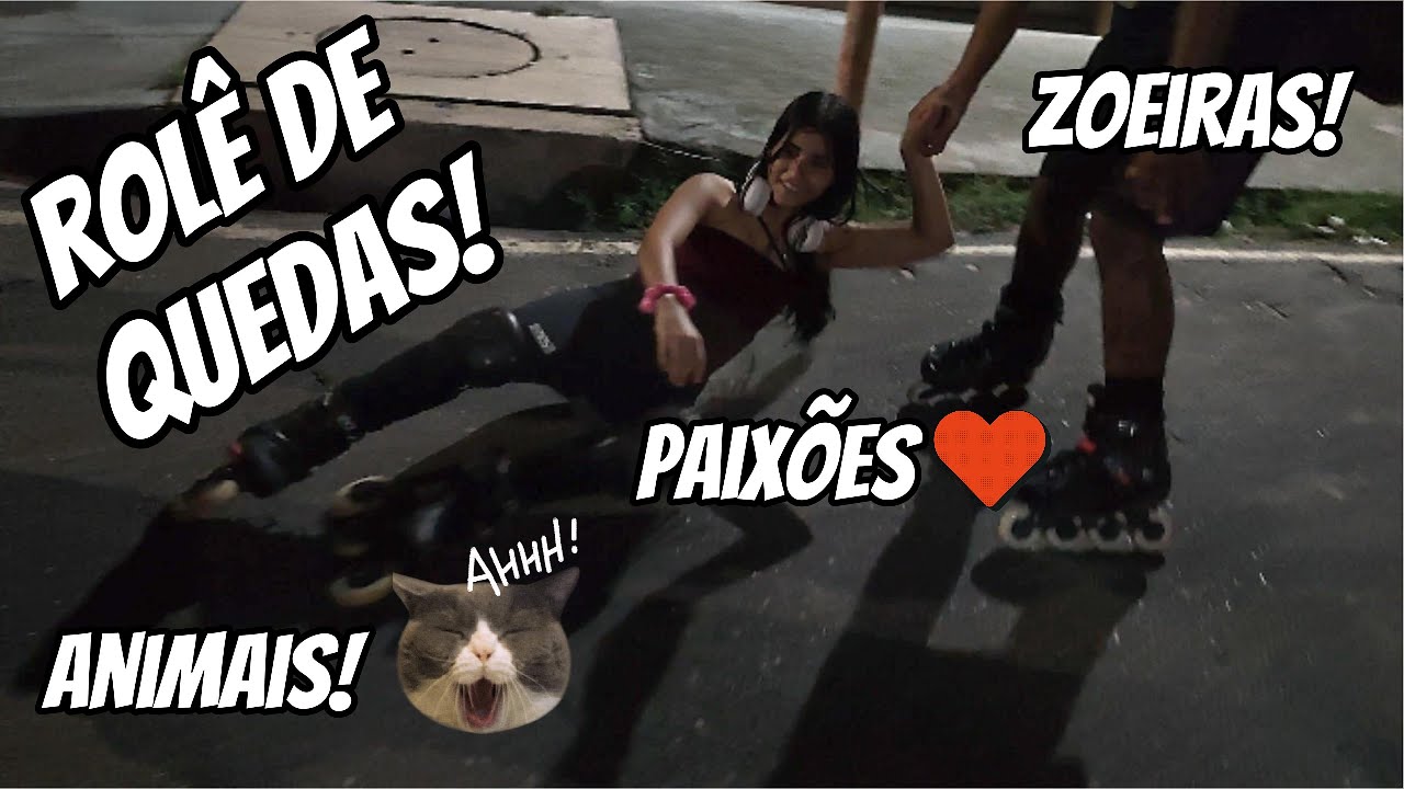 ROLÊ DE PATINS COM PAAR IN LINE - Filmando quedas, zoeiras e muito mais! #patins #pará