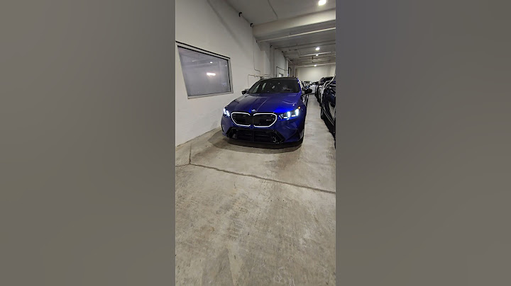 Picking up the 2025 BMW M5 Touring from detail to prepare for delivery! #bmw #m5touring #g99